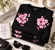ÇİÇEK Detay Sweatshirt 3