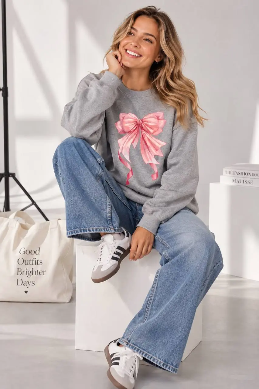 FİYONK Detay Sweatshirt